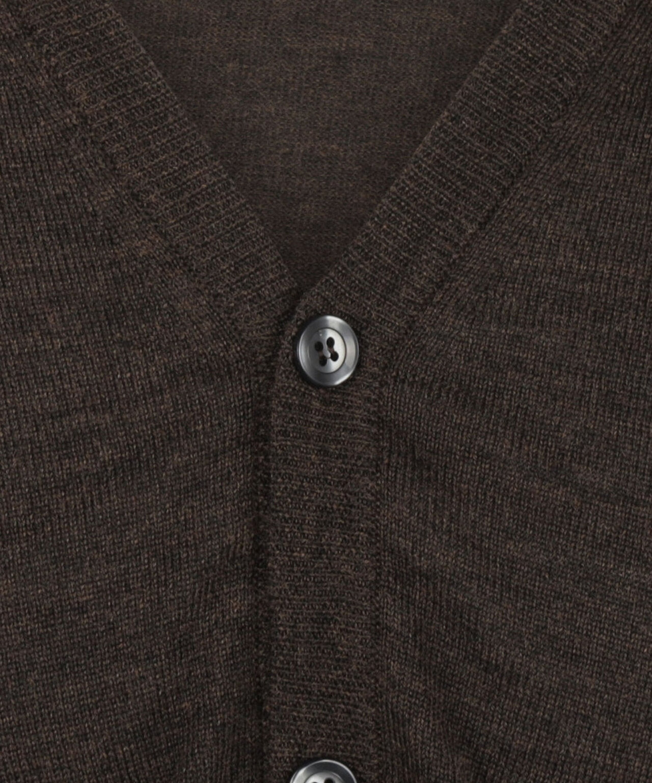 Merino Vest | Donker Bruin