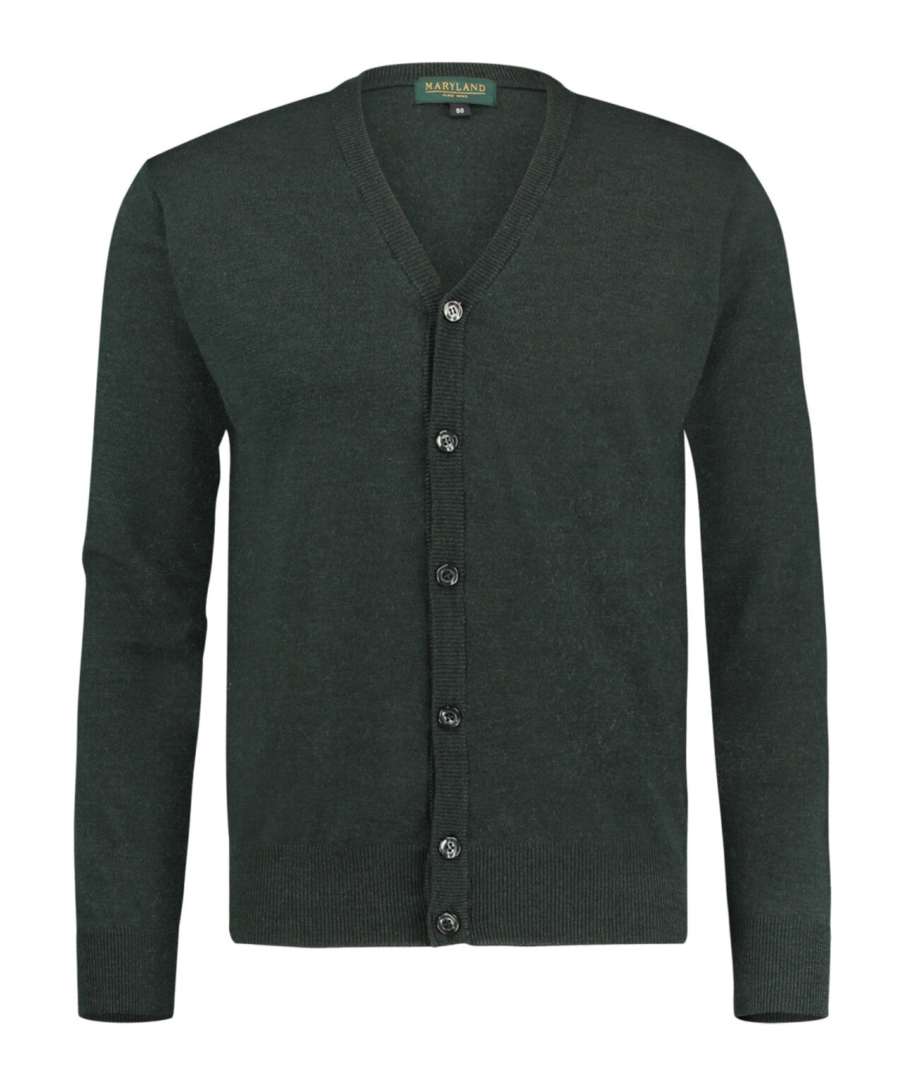 Merino Vest | Donker Groen