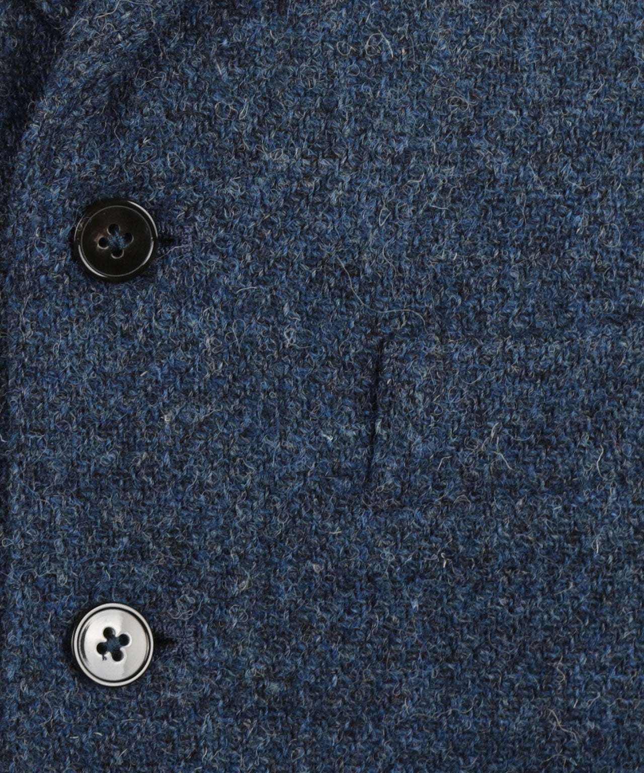 Harris Tweed Gilet | Blue