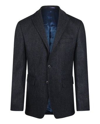 Tweed Colbert | Blauw