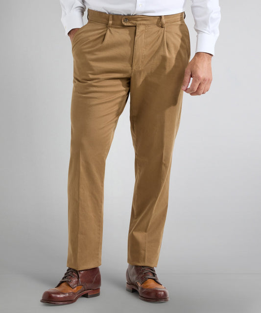 Pantalon Blackpool Katoen | Licht Bruin
