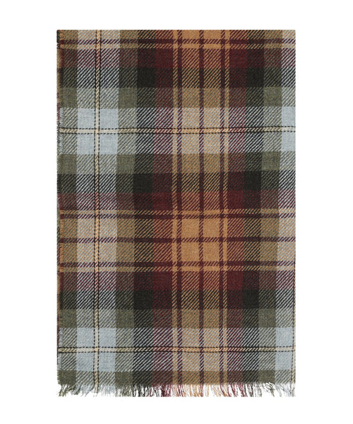 Sjaal lamswol met cashmere | Bruin