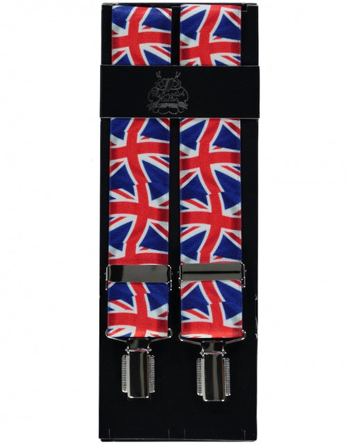 Elastische bretels met clips | Rood