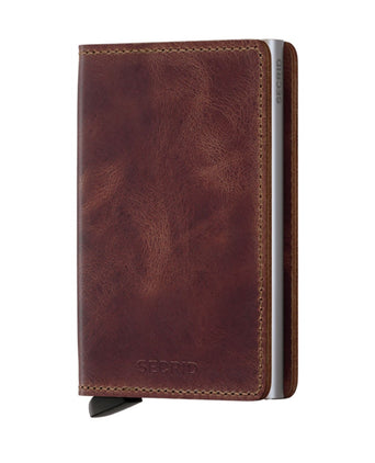 Secrid Slimwallet Pasjeshouder | Vintage Brown