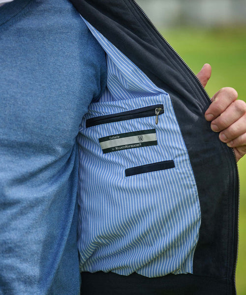 Suède Jack Winston | Denim Blauw