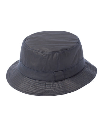 Wax hoedje | Navy Blauw