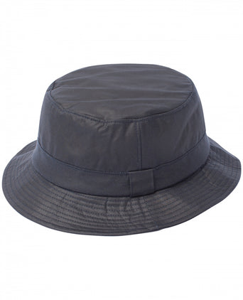 Wax hoedje | Navy Blauw