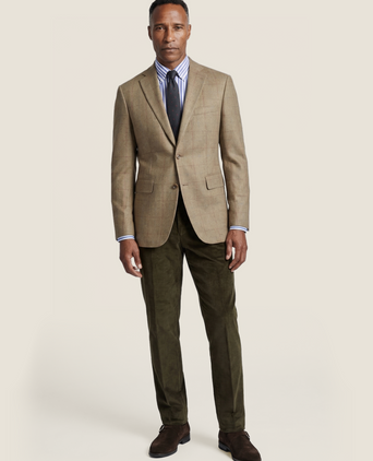 Colbert Zijde | Bruin