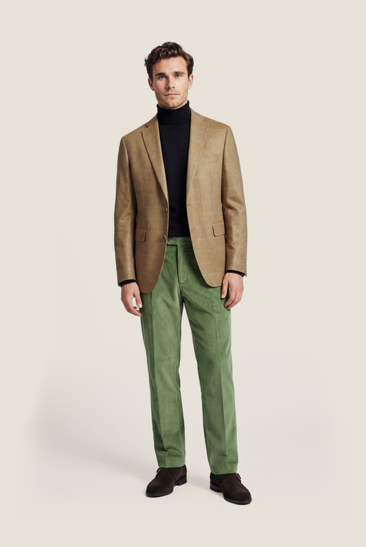 Zijden Colbert | Camel