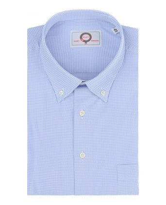 Elliot Shirt Button Down Lange Mouw | Blauw