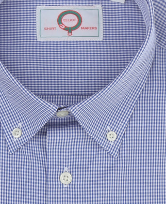 Elliot Shirt Button Down Lange Mouw | Blauw