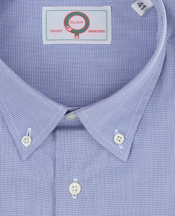 Elliot Shirt Button Down Lange Mouw | Blauw