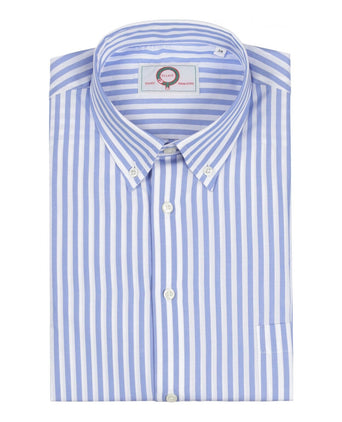 Elliot Shirt Button Down Lange Mouw | Blauw