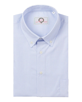 Elliot Shirt Button Down Lange Mouw | Blauw