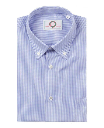 Elliot Shirt Button Down Lange Mouw | Blauw
