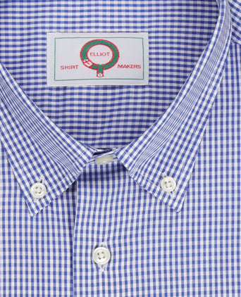 Elliot Shirt Button Down Lange Mouw | Blauw