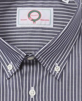 Elliot Shirt Button Down Lange Mouw | Blauw