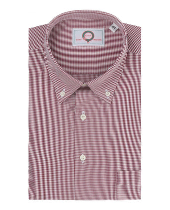 Elliot Shirt Button Down Lange Mouw | Rood