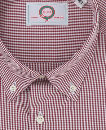 Elliot Shirt Button Down Lange Mouw | Rood