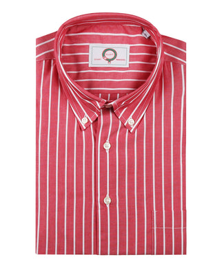 Elliot Shirt Button Down Lange Mouw | Rood Elliot Shirt Button Down Lange Mouw | Rood