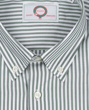 Elliot Shirt Button Down Lange Mouw | Groen