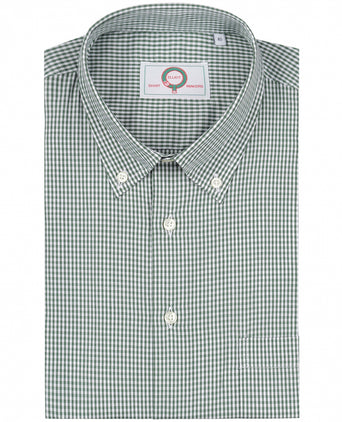 Elliot Shirt Button Down Lange Mouw | Groen