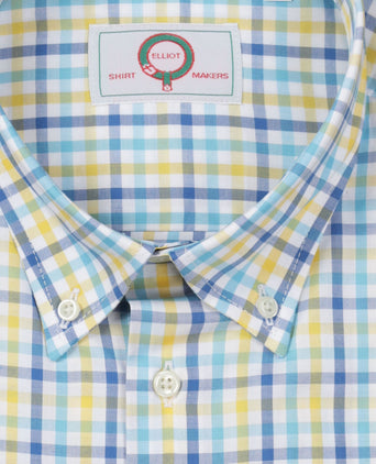 Elliot Shirt Button Down Lange Mouw | Geel