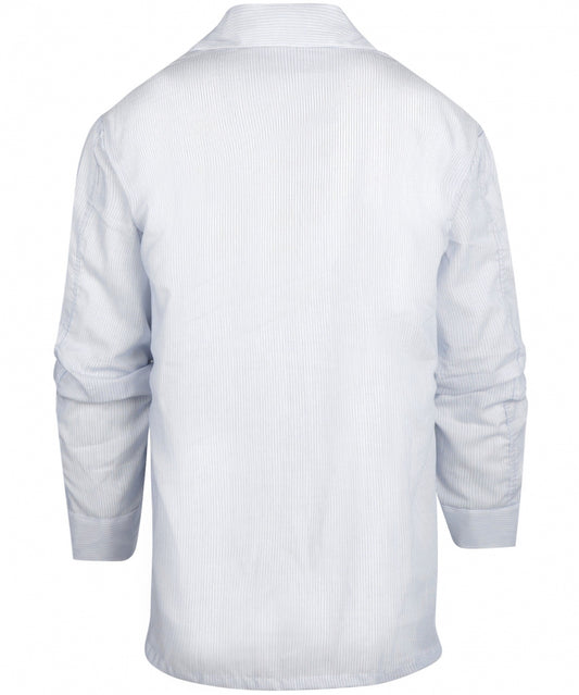 Pyjama | White Blue micro stripe