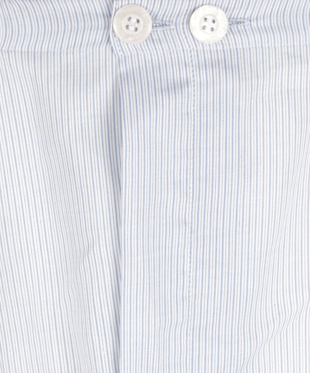 Pyjama | White Blue micro stripe