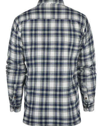 Gevoerd Iers Shirt | Blauw