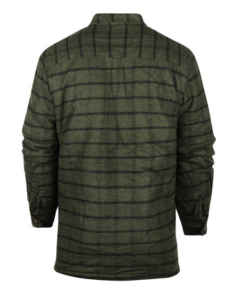 Gevoerd Iers Shirt | Groen