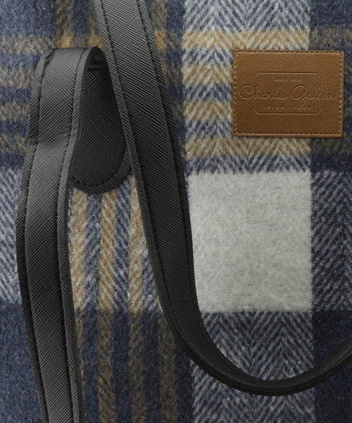 Stijlvolle Tweedlook Tas | Blauw