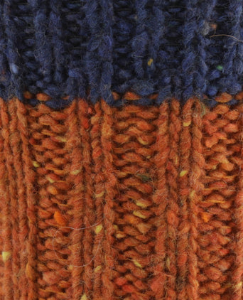 Flecks heren sokken | Oranje