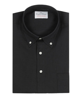 Overhemd linnen lange mouwen | Zwart Overhemd linnen lange mouwen | Zwart