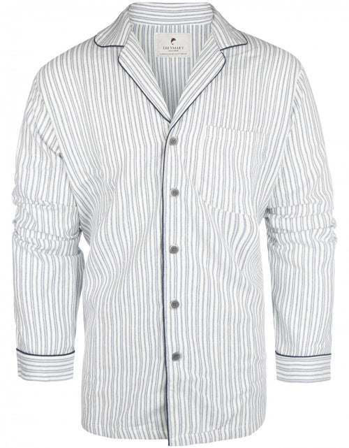 Luxe Flanellen Pyjama Set | Blauw