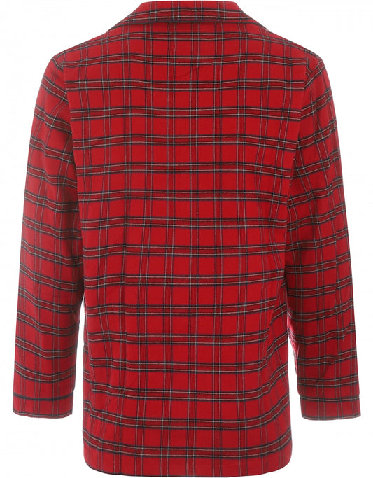 Pyjama Flannel | Rood/Blauwe ruit