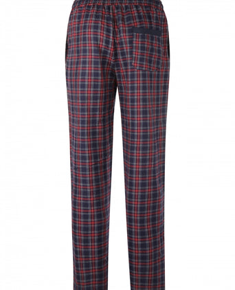 Luxe Flanellen Pyjama Set | Paars