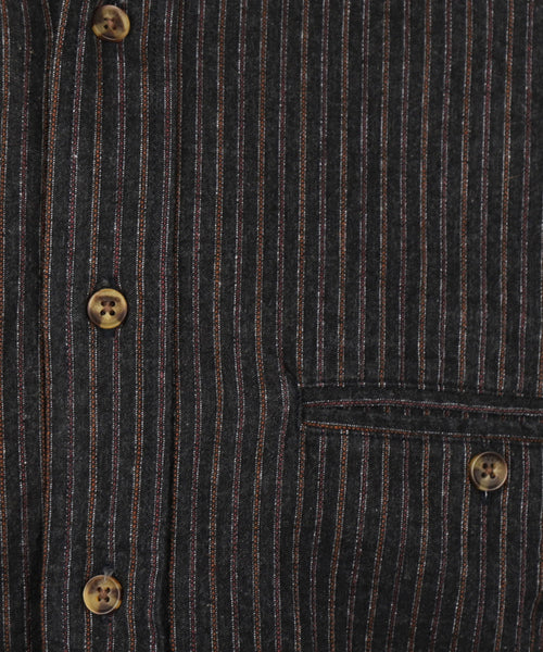 Overhemd Grandfather Shirt | Grijs