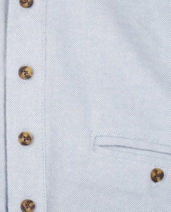 Overhemd Grandfather Shirt | Blauw