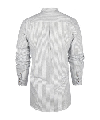 Overhemd Grandfather Shirt | Blauw Overhemd Grandfather Shirt | Blauw