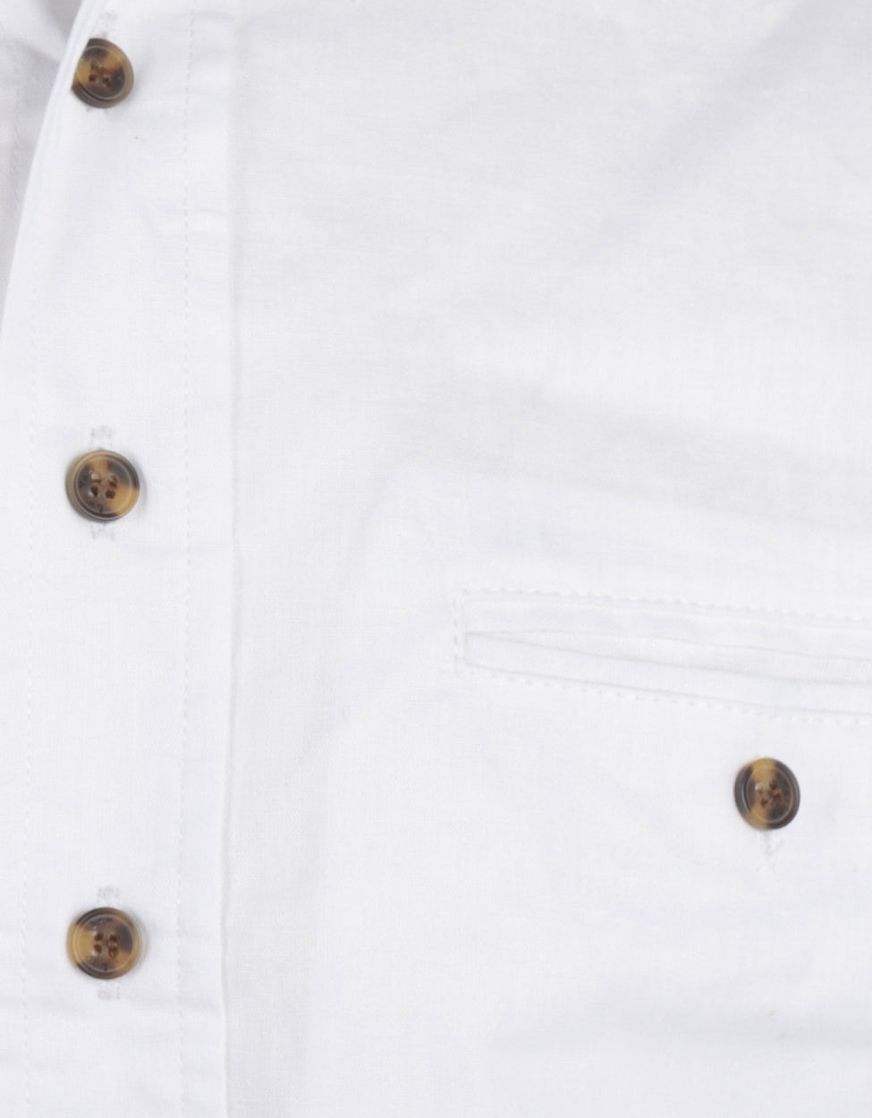 Linnen Shirt | Wit