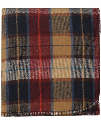 Warme fleece plaid | Rood