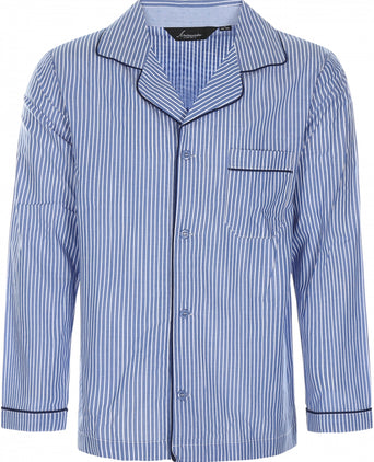 Pyjama klassiek katoen | Blauw