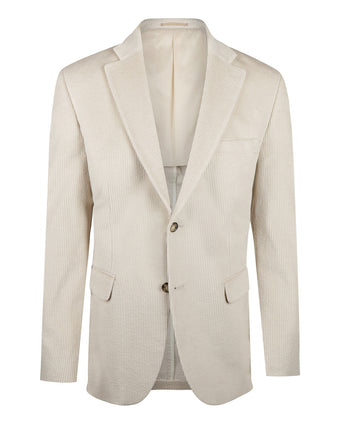 Corduroy Colbert | Beige