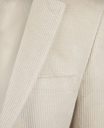 Corduroy Colbert | Beige