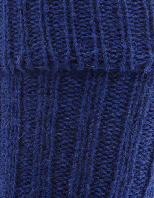 Tweed-Kniestrümpfe für Herren | Blau