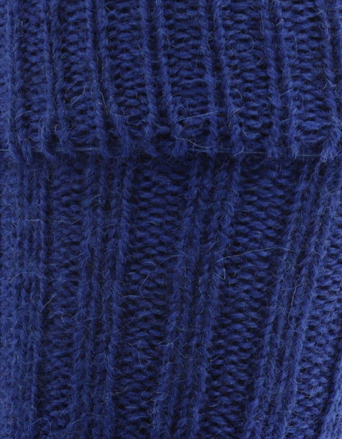 Heren kniekousen van Tweed | Blauw