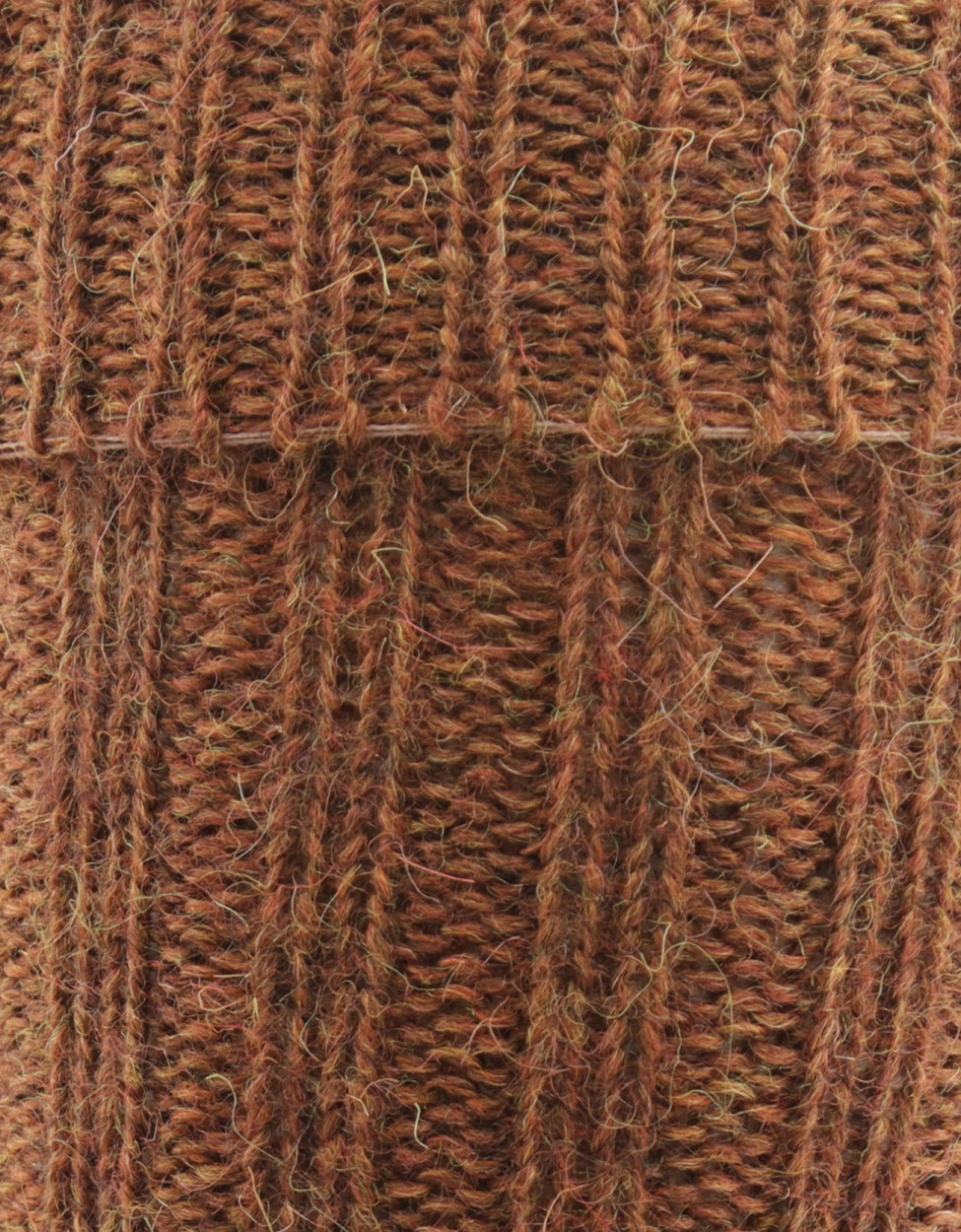 Men's Tweed Knee Socks | Brown