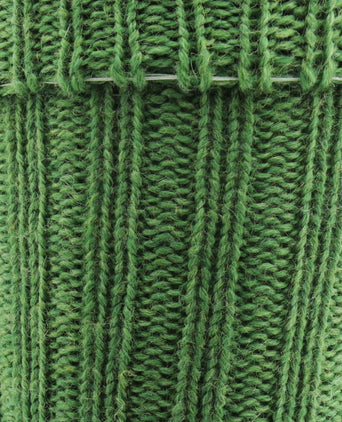 Heren kniekousen van Tweed | Groen