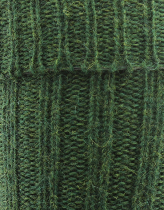 Tweed-Kniestrümpfe für Herren | Grün